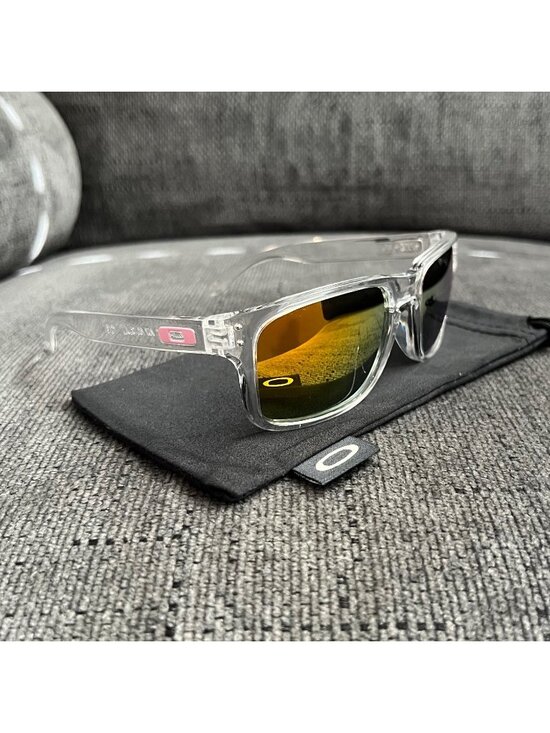 Oakley Accessories - Oakley Holbrook Sunglasses 009102 Reflective Gold Lenses